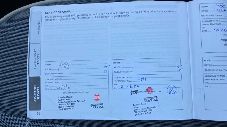 Fiat 500 1.2 Lounge 2dr Petrol Convertible